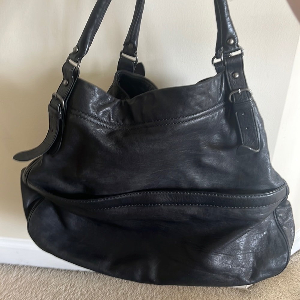 Gap leather tote bag